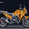 Decal Stiker KAWASAKI VERSYS 250 TIGER CAMOUFLAGE